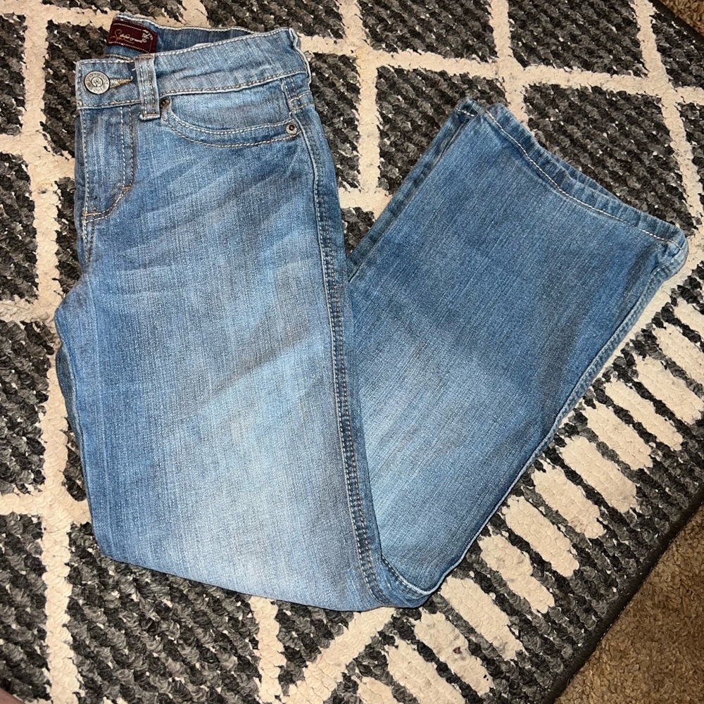 Girl’s Underground Soul Embroidered Jeans Size 8